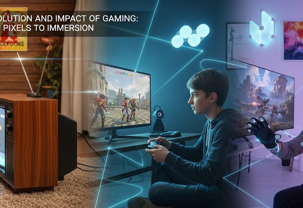 The Evolution and Impact of Gaming: From Pixels to Virtual Realities The Evolution and Impact of Gaming: From Pixels to Virtual Realities